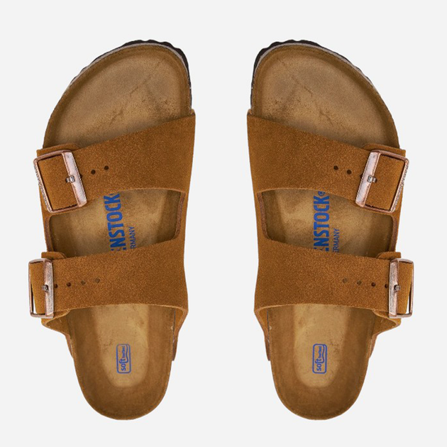 Klapki męskie Birkenstock 1009527 44 Brązowe (4044477042954) - obraz 6