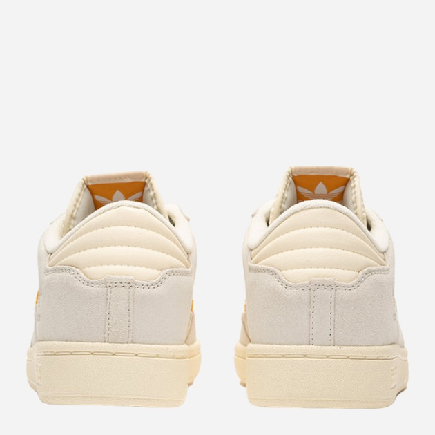 Sneakersy damskie skórzane adidas IF5185 39.5 (6US) Szary/Żółty (4066756597566) - obraz 4
