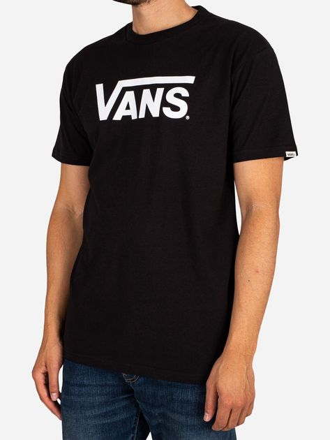 Футболка бавовняна чоловіча Vans CLASSIC TEE-B M Чорна (196015429964) - зображення 1