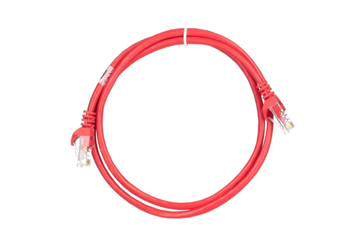 2E Cat 5e, UTP, RJ45, 26AWG ,7/0.16 Cu, 1.00 m, PVC, Red - изображение 2