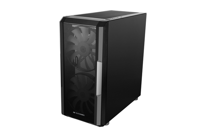 2E Gaming Корпус Contego Neo GW05 без БЖ 2xUSB3.0, 1xUSBType-C, 2x200мм, ARGB, 3x120мм ARGB, VGA 380мм, LCS rea - изображение 3