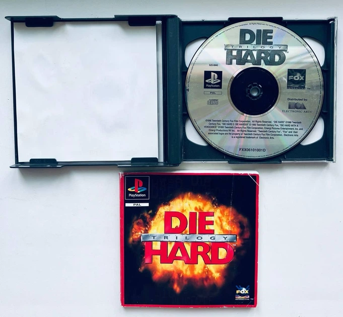 Die Hard Trilogy, Б/В, англійська версія - диск для PlayStation 1 - Фото 2 Die Hard Trilogy, Б/В, англійська версія - диск для PlayStation 1 - зображення 2