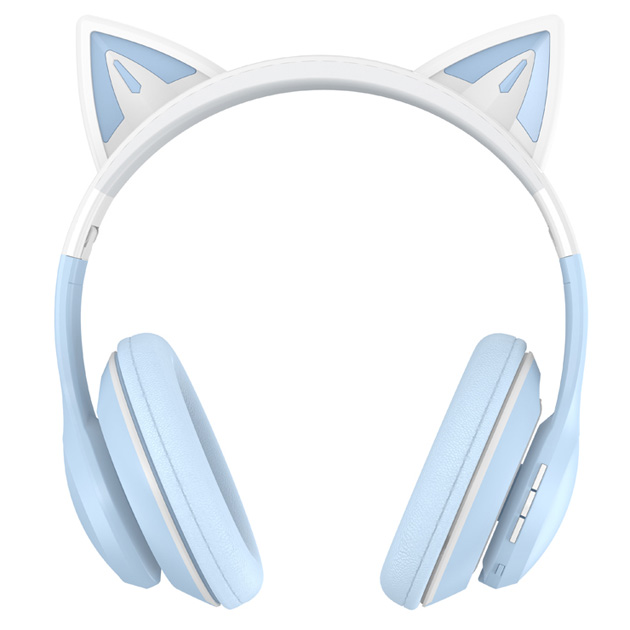 Навушники XO BE38 Cats Ear Blue - зображення 3