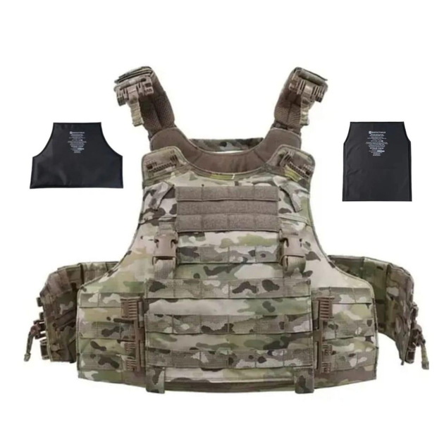 Плитоноска Warrior Assault Systems Quad Release Carrier L multicam с баллистическими вставками - изображение 1