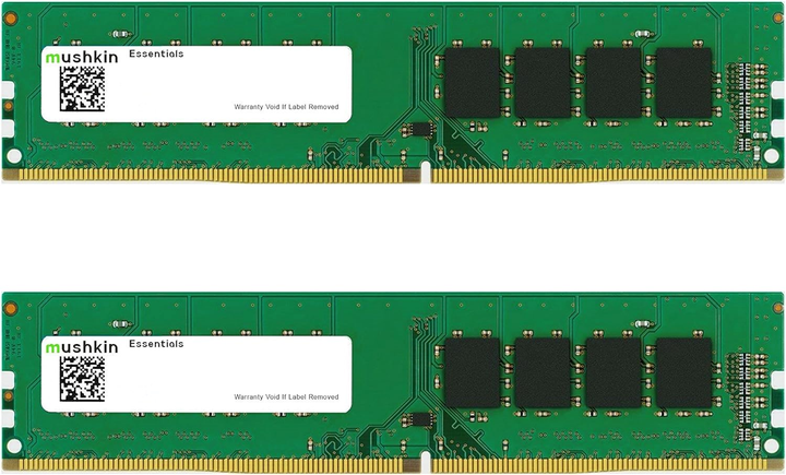 Оперативна пам'ять Mushkin DDR4-3200 16384MB PC4-25600 (Kit of 2x8192) Essentials (MES4U320NF8GX2) - зображення 1