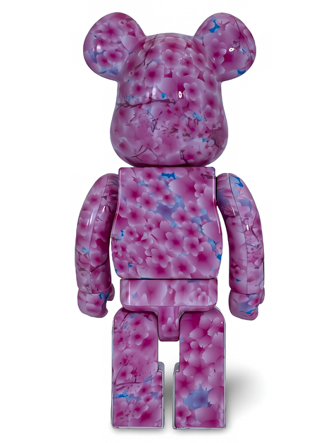 Статуетка Bearbrick x Sakura 400% 28 см Medicom Toy Цвітіння вишні - зображення 10