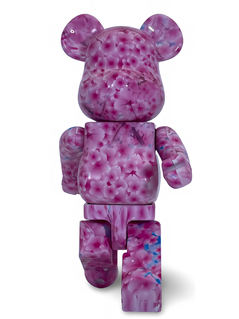 Статуетка Bearbrick x Sakura 400% 28 см Medicom Toy Цвітіння вишні - зображення 12