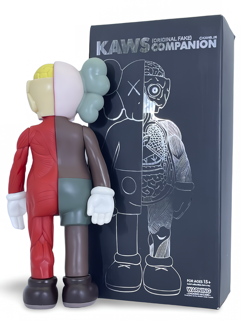 Статуэтка KAWS x Companion Flayed Open Edition x Color 400% 34 см Brian Donnelly Анатомия - изображение 2