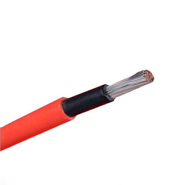 Кабель для солнечных панелей (бухта м) SOLAR H1Z2Z2-K 4 red ( 50 ...