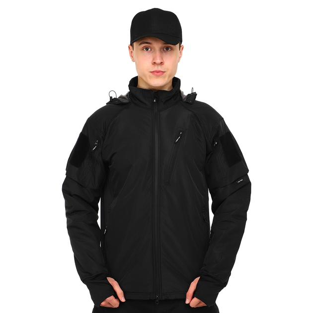 Куртка тактична SP-Sport Basic (поліамід, флісова підкладка, розмір 3XL, Чорний) - зображення 2