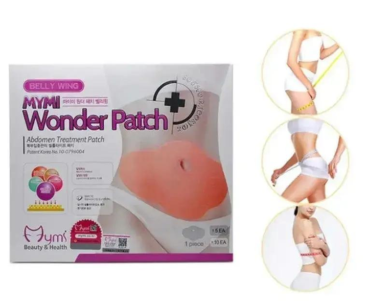 Пластырь для похудения MyMi Wonder Patch жиросжигающий для живота 31 х 19.5 см (345) - изображение 2