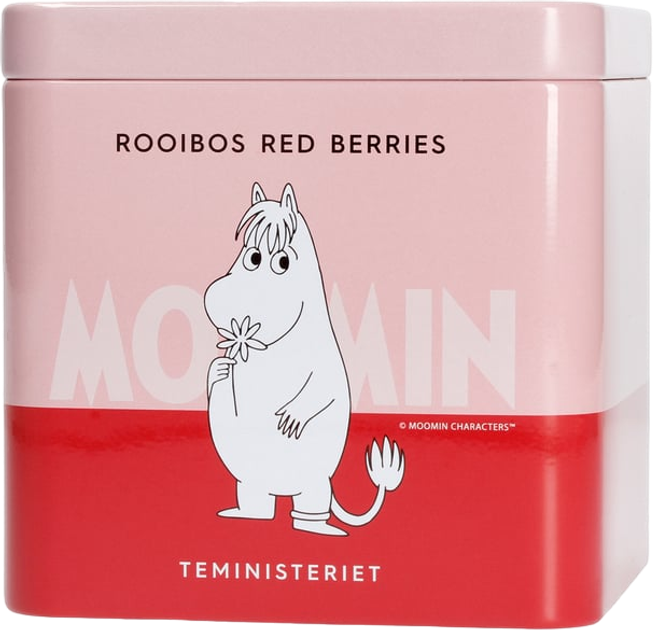 Herbata Teministeriet Moomin Rooibos Czerwone Jagody 100 g (7340023001657) - obraz 1