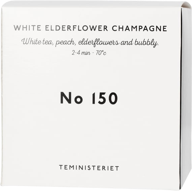 Biała herbata Teministeriet Collection 150 White Elderflower Champagne w opakowaniu 50 g (7340023000193) - obraz 1