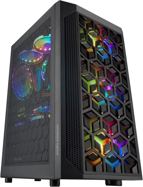 Корпус ПК Mars Gaming MCMESH Black – фото, отзывы, характеристики в ...