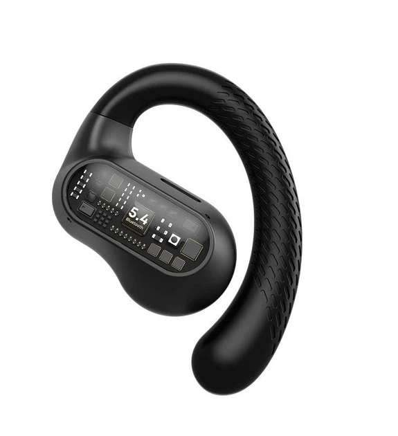 Бездротові спортивні bluetooth навушники Langsdom TS05 Open-Ear з мікрофоном Biege - зображення 8