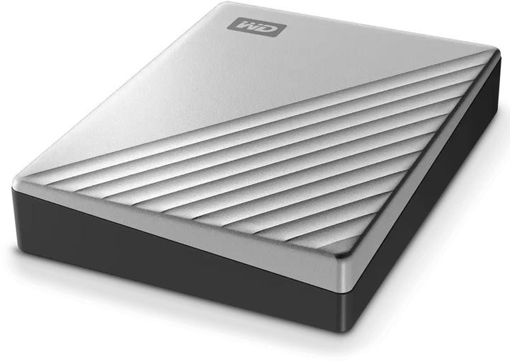 Жорсткий диск Western Digital My Passport Ultra 4TB USB 3.2 Type-C Silver (WDBFTM0040BSL-WESN) External - зображення 4