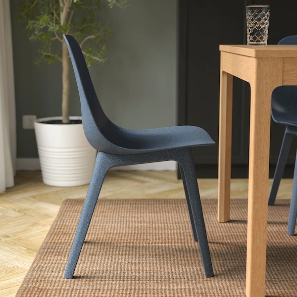 Стілець IKEA ODGER синій (003.600.02) - зображення 7