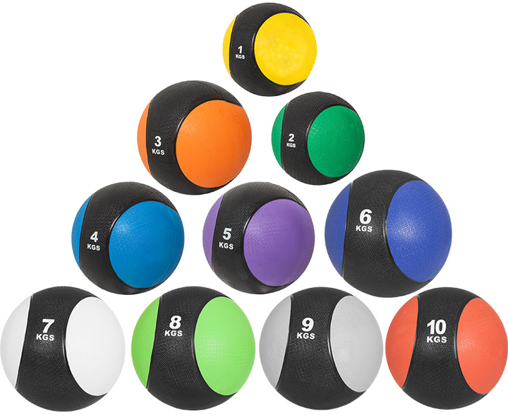 М'яч медичний Gorilla Sports 2 кг (4260200842992) - зображення 3
