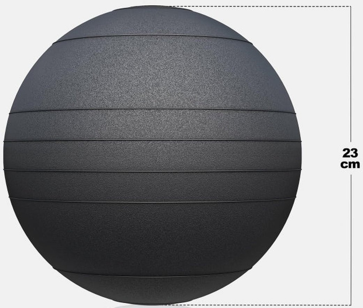 Гумовий медичний м'яч Gorilla Sports Soft Weight 5 кг (4260438731365) - зображення 3