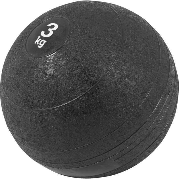 Piłka Gorilla Sports lekarska gumowa 3 kg (4260438731358) - obraz 1