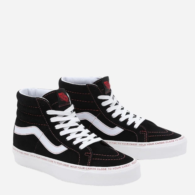 Жіночі кеди високі Vans Ua Sk8-Hi VN0A5KRTBM81 38 (5UK) 24 см Чорні (196571310010) - зображення 5