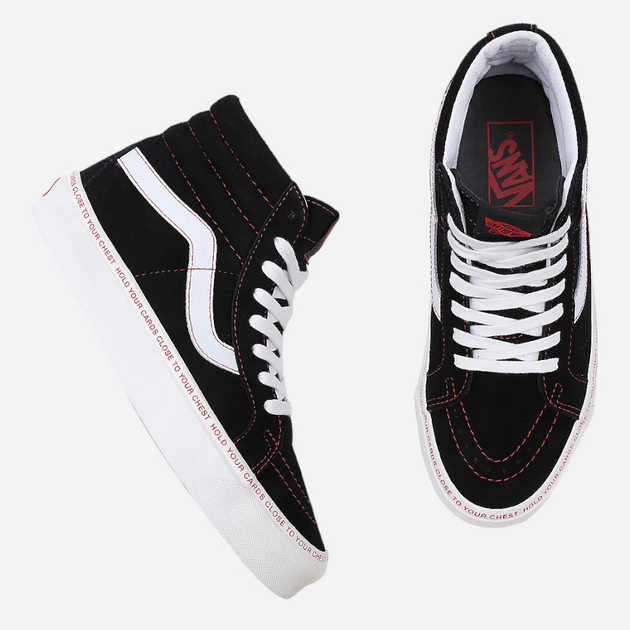 Жіночі кеди високі Vans Ua Sk8-Hi VN0A5KRTBM81 38 (7.5US) 24 см Чорні (196571310461) - зображення 5