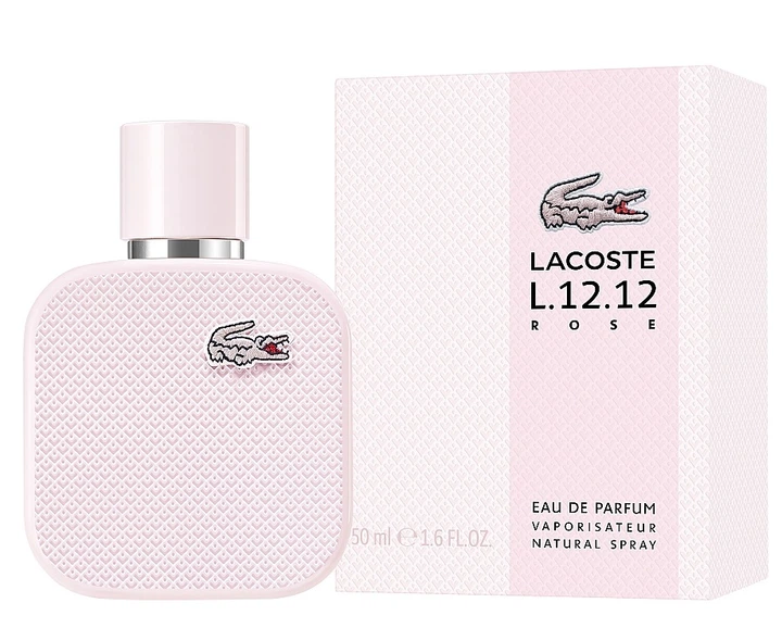 新品未使用！LACOSTE L.12.12ROSE50ml スパークリングEDT Парфумована вода для жінок Lacoste L.12.12 Rose 50 мл – купити з