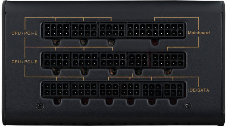 Блок питания Modecom Volcano 850W 80 Plus Gold (ZAS-MC92-SM-850-ATX-VOLCA) - изображение 4