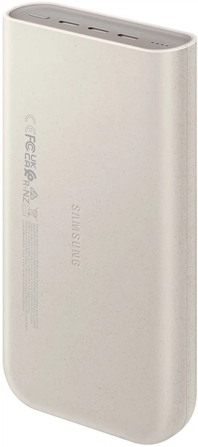 УМБ Samsung Battery Pack 20000 mAh 45W Super Fast Charging 2.0 Beige (EB-P4520XUEGEU) - зображення 2