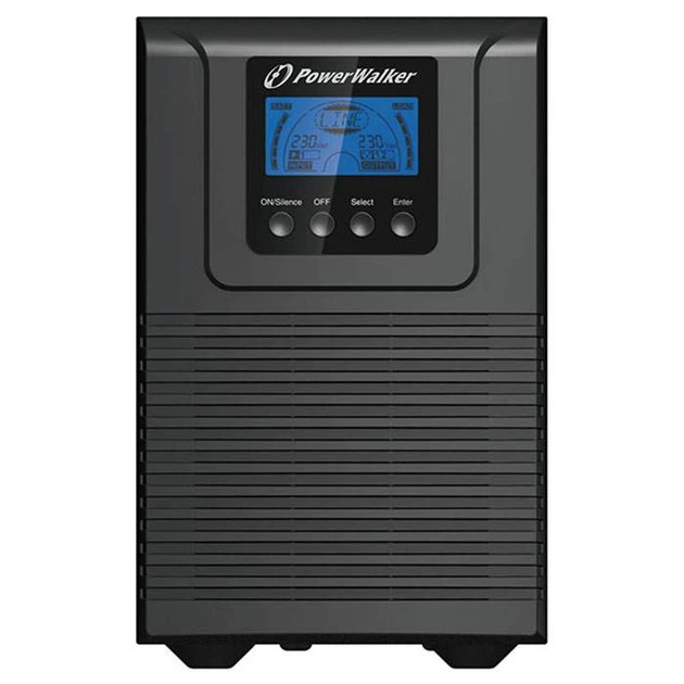 Источник бесперебойного питания PowerWalker online / 1000 ВА / 1000 Вт / 9 А*ч (10122041) - Фото 1 Источник бесперебойного питания PowerWalker online / 1000 ВА / 1000 Вт / 9 А*ч (10122041) - изображение 1