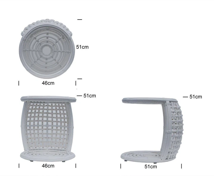 Столик приставний Dynasty Lounger Set Skyline Design - зображення 5
