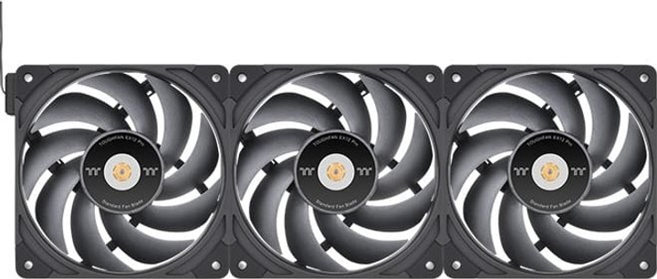 Кулер Thermaltake Toughfan EX12 Pro High Static Pressure PC Cooling Fan Black 3 шт (4713227539395) - зображення 1