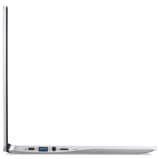Ноутбук Acer Chromebook CB314-3HT 14" FHD IPS Touch, Intel P N6000, 8GB, F128GB, UMA, ChromeOS, серебро - Фото 6 Ноутбук Acer Chromebook CB314-3HT 14" FHD IPS Touch, Intel P N6000, 8GB, F128GB, UMA, ChromeOS, серебро - изображение 6