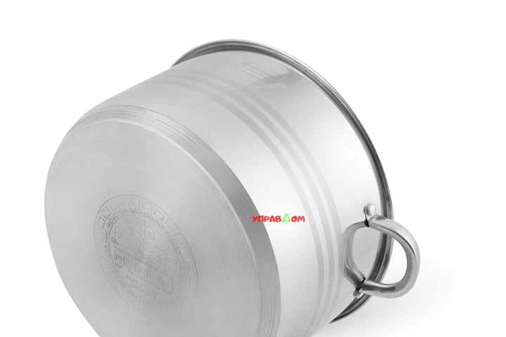 Кастрюля Edenberg из нержавеющей стали с крышкой 17.7 л (EB-3022) - изображение 2