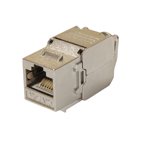 Модуль RJ45 L&W ELECTRONICAL Keystone, STP, cat.6a, Slim LW-KJ6A-03-C6A - Фото 1 Модуль RJ45 L&W ELECTRONICAL Keystone, STP, cat.6a, Slim LW-KJ6A-03-C6A - изображение 1