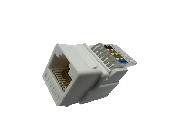 Модуль Keystone RJ-45, UTP, cat.5e, узкий, безинструментальный - Фото 2 Модуль Keystone RJ-45, UTP, cat.5e, узкий, безинструментальный - изображение 2