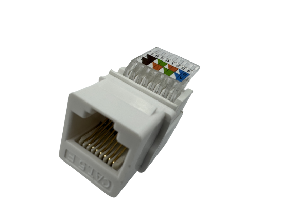 Модуль Keystone RJ-45, UTP, cat.5e, узкий, безинструментальный - Фото 3 Модуль Keystone RJ-45, UTP, cat.5e, узкий, безинструментальный - изображение 3