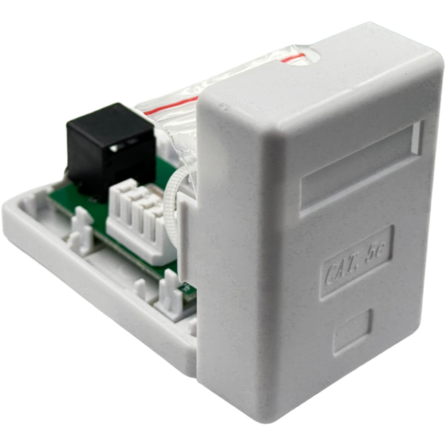 Розетка мережева Kingda зовнішня Kingda 1хRJ45, cat.5e, UTP, KDWP6034 - Фото 6 Розетка мережева Kingda зовнішня Kingda 1хRJ45, cat.5e, UTP, KDWP6034 - зображення 6