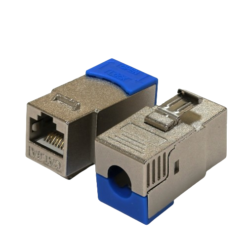 Модуль безінструментальний RJ45, Keystone, STP, cat.6a, Slim L&W ELECTRONICAL LW-KJ91 - изображение 9