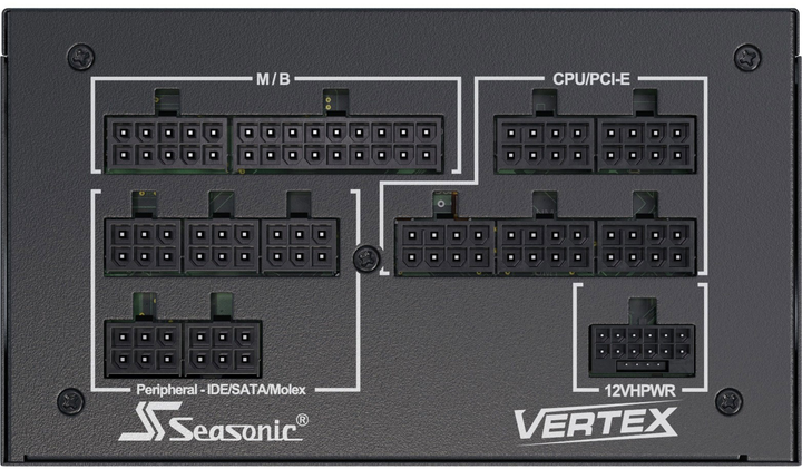 Блок живлення Seasonic VERTEX GX-1000 ATX 3.0 1000W Black (4711173877714) - зображення 5