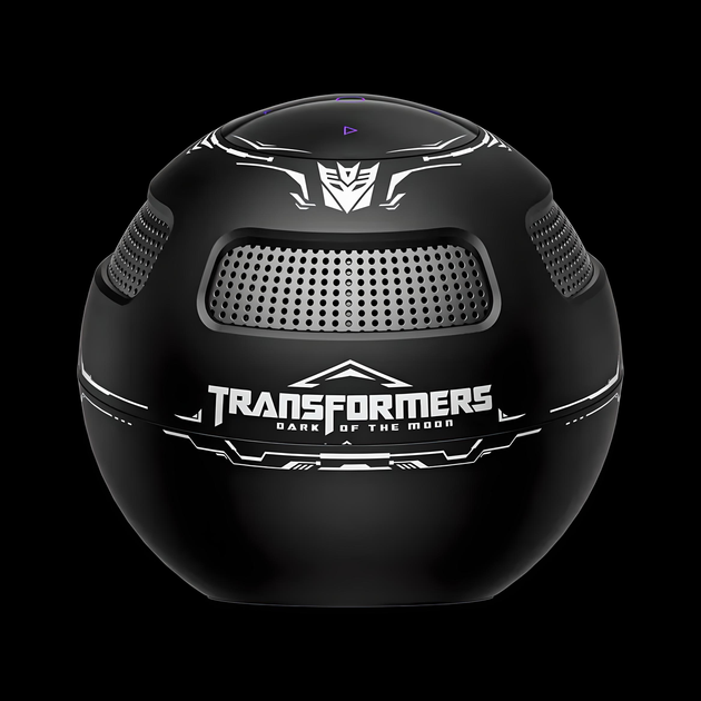 Портативна Bluetooth смарт колонка Transformers TF-Y17 Megatron, 1200 mAh, чорна - Фото 2 Портативна Bluetooth смарт колонка Transformers TF-Y17 Megatron, 1200 mAh, чорна - зображення 2