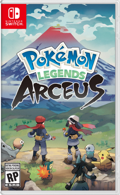 Гра Pokemon Legends: Arceus Nintendo Switch (англійська версія) - Фото 1 Гра Pokemon Legends: Arceus Nintendo Switch (англійська версія) - зображення 1