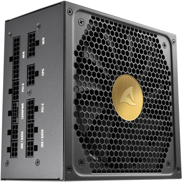 Блок живлення Sharkoon REBEL P30 Gold 850W ATX3.0 (4044951038510) - зображення 1