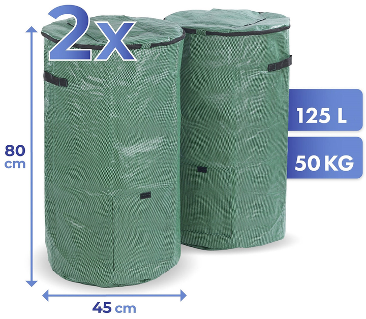 Складані садові компостери Maximex 2 x 125 л (4008069047987) - зображення 4