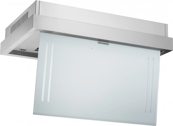 Вытяжка GRANADO Alia 2914-1800 inox white glass - Фото 2 Вытяжка GRANADO Alia 2914-1800 inox white glass - изображение 2