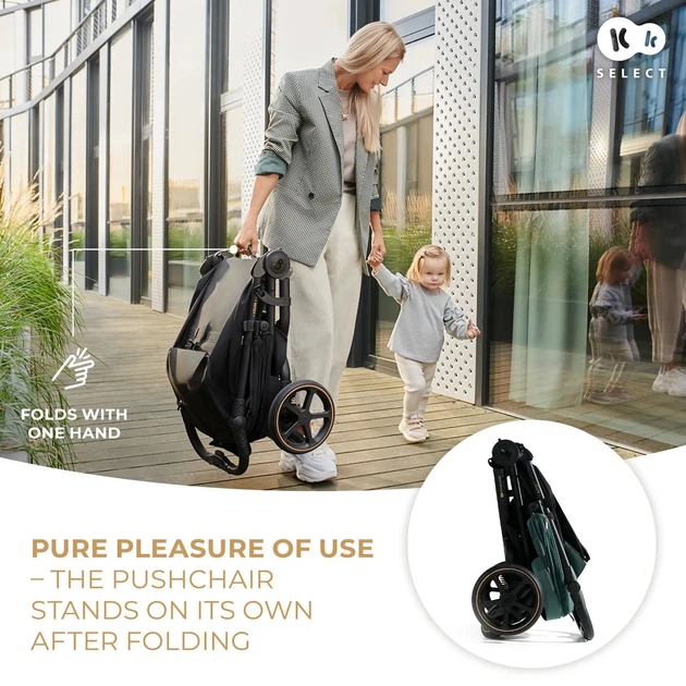Прогулочная коляска Kinderkraft Mitzy Jade Green (KSMITZ00GRE0000) (5902533924387) - изображение 6