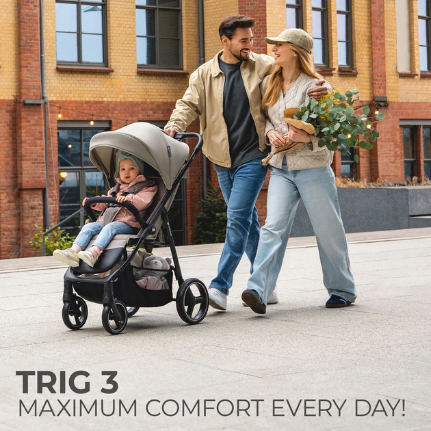 Прогулочная коляска Kinderkraft Trig 3 Granite Grey (KSTRIG03GRY0000) (5902533924844) - изображение 7