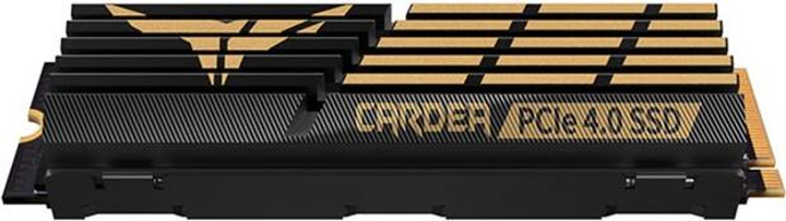 Dysk SSD Team Group Cardea A440 2 TB M.2 2280 NVMe 1.4 PCIe 4.0 x4 Czarny/złoty (765441055957) - obraz 3