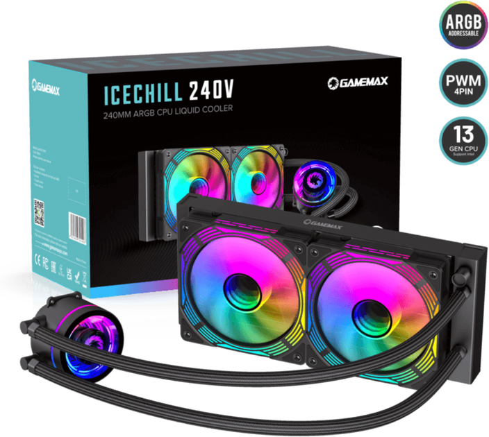 Система водяного охлаждения GameMax IceChill 240V - изображение 9
