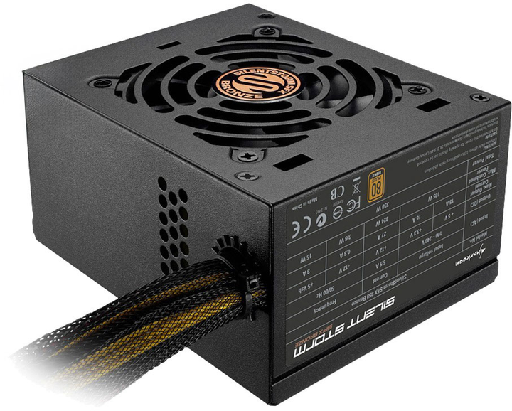 Блок питания Sharkoon SilentStorm SFX Bronze 450W (4044951016402) - изображение 2